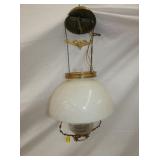 14IN VICT. HANGING OIL LAMP