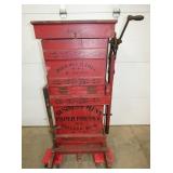 EARLY PAT. JAN. 7 1913 PAPER PRESS