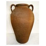 20IN DOUBLE HANDLE POTTERY FLOOR VASE