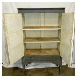 VIEW 4 INSIDE VIEW EARLY PIE SAFE