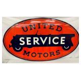 SIDE 2 UNITED SERVICE DEALER SIGN