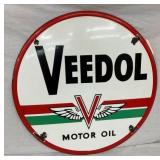 PORC. 24IN VEEDOL MOTOR OIL SIGN