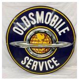 NICE 5FT. PORC. DS OLDSMOBILE SIGN