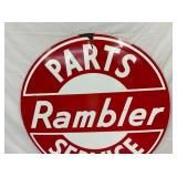 TOP VIEW RAMBLER DEALER SIGN