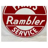 PORC. DS 5FT. RAMBLER DEALER SIGN
