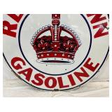 RED CROWN GASOLINE SIGN