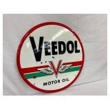 27IN VEEDOL MOTOR OIL SIGN