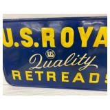 EMB. US ROYAL DEALER SIGN 33X19