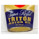 BOTTOM VIEW TRITON MOTOR OIL