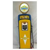 SIDE 2 BLUE SUNOCO GAS PUMP