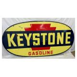 PORC. DS 95X48 KEYSTONE GASOLINE SIGN