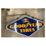 PORC.GOODYEAR TIREDS SWINGER SIGN