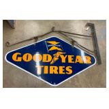 SIDE 2 GOODYEAR SWINGER SIGN