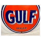 SIDE 2 BOTTOM PORC. GULF DEALER SIGN