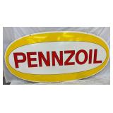 PORC. PENNZOIL DS SIGN 96X48