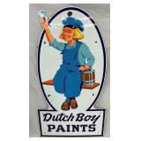 PORC. DUTCH BOY PAINTS DIE CUT SIGN