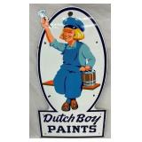 PORC. DUTCH BOY PAINTS DIE CUT SIGN