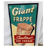 32X56 EMB/ GIANT FRAPPE SIGN