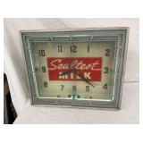 SEALTEST NEON CLOCK