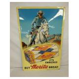 1953 EMB. MERITA LONE RANGER BREAD SIGN