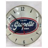 CLOSEUP GRAPETTE CLOCK