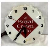 12IN ROYAL CROWN COLA CAP CLOCK