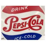 CLOSEUP RARE PEPSI COLA LIGHTUP SIGN