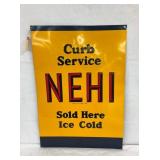 20X28 EMB. NEHI CURB SERVICE SIGN