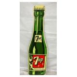 EMB. 7UP DIE CUT BOTTACLE SIGN