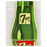 EMB. 7UP BOTTLE SIGN