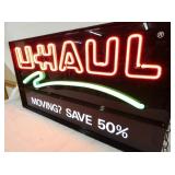 RIGHTVIEW UHAUL NEON 2 COLOR SIGN