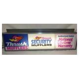 THRUSH LIGHTUP MUFFLERS SIGN