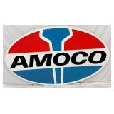 74X44 1/2 PORC. DS AMOCO SIGN