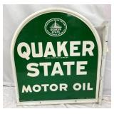 SIDE 2 QUAKER STATE THOMBSTONE SIGN