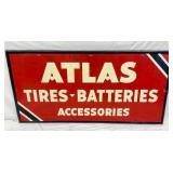 1946 EMB. ATLAS TIRES BATTERIES ACC SIGN