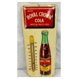 HEAVILY EMB. ROYAL CROWN THERMOMETER