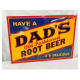 EMB. DADS ROOT BEER SIGN