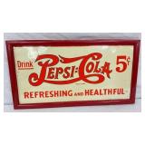 EMB. PEPSI DOUBLE DOT COLA 25X13