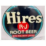 24IN EMB. HIRES ROOT BEER SIGN