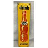 EMB. DRINK BIRELEYS SIGN W/ BOTTLE