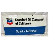 PORC. CHEVRON STANDARD OIL CO. SIGN