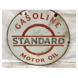 PORC. STANDARD MOTOR OIL SIGN