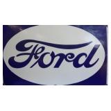 MEASURES 40X26 PORC. FORD SIGN