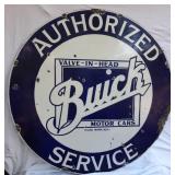 42IN PORC. BUICK DEALER SIGN