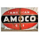 PORC. DS AMOCO AMERICAN GAS SIGN