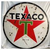 6FT. TEXACO DS STATION SIGN