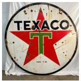 SIDE 2 PORC. 6FT. TEXACO SIGN