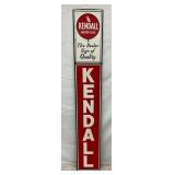 1956 VERTICAL EMB. KENDALL OIL