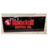 EMB.KENDALL MOTOR OIL COOKIE CUTTER SIGN