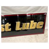 RIGHTSIDE FAST LUBE SIGN